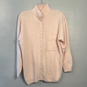 Jamie Scott women’s silk blend sweater pink size medium